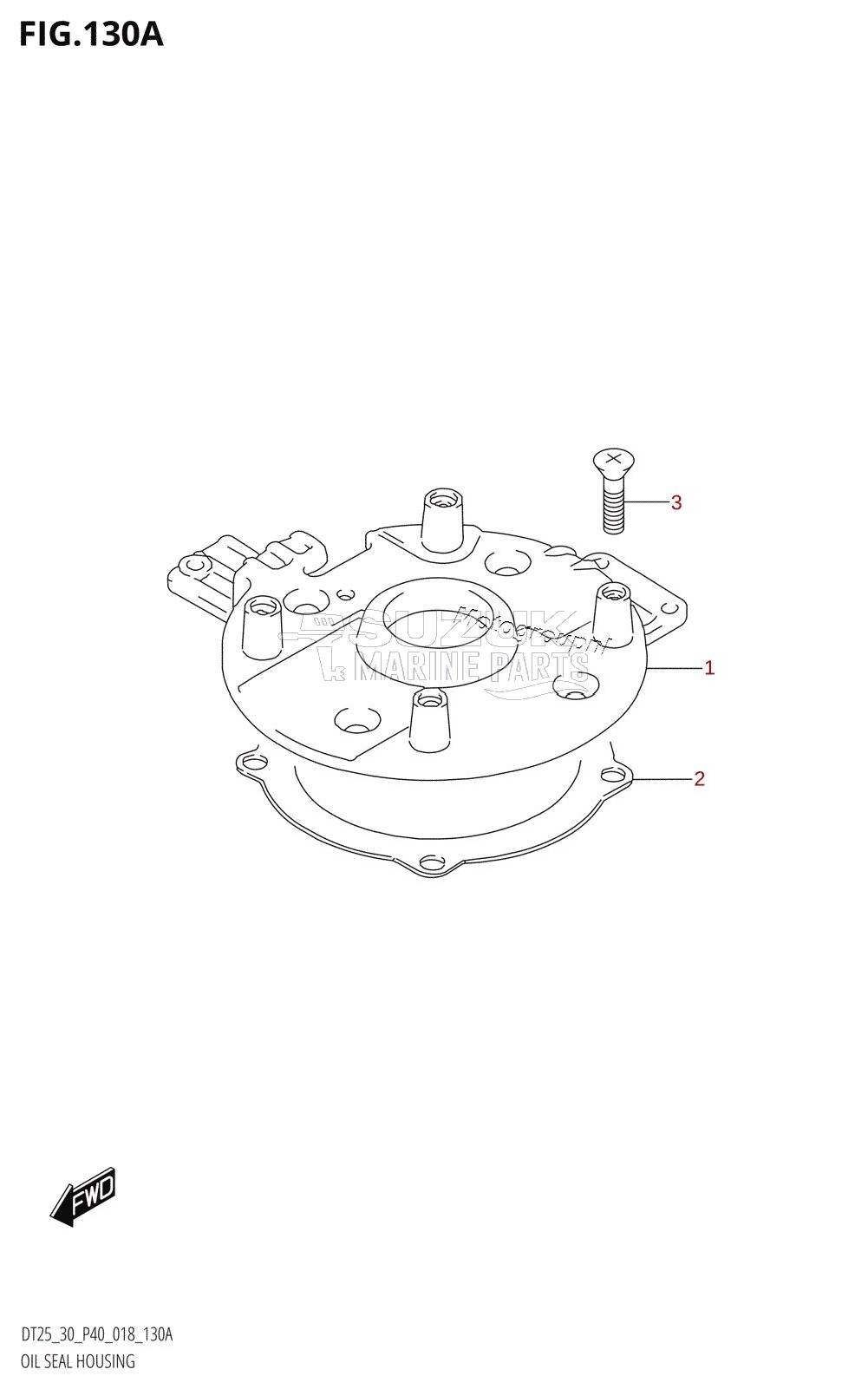 OIL SEAL HOUSING (M-STARTER)