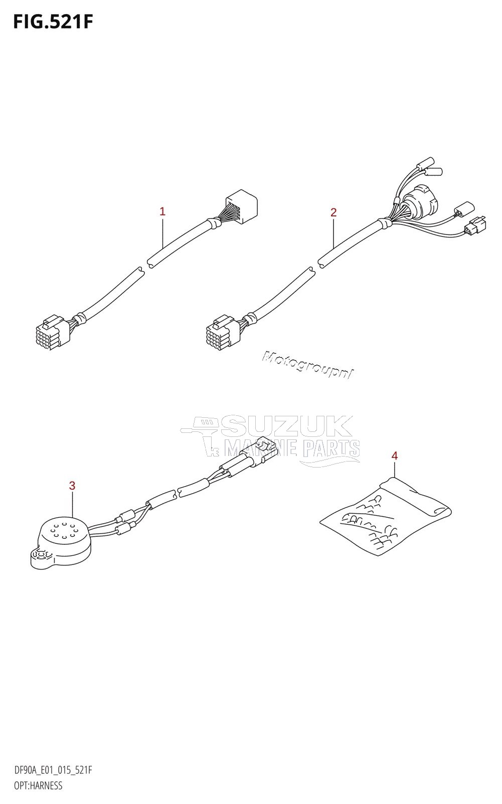 OPT:HARNESS (DF80A:E40)