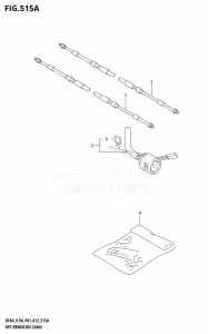 DF9.9A From 00994F-210001 (P03)  2012 drawing OPT:REMOCON CABLE (DF8A:P01)