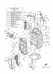 LF300XCA drawing CYLINDER--CRANKCASE-1