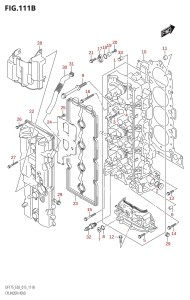 DF175T From 17502F-510001 (E03)  2015 drawing CYLINDER HEAD (DF150TG:E03)