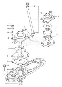 DT85T From 8501-030001 ()  2000 drawing WATER PUMP (WT,WQ,WHQ,MQ,QH)