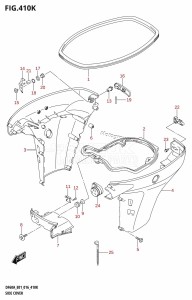 DF40A From 04003F-610001 (E01 E34)  2016 drawing SIDE COVER (DF60AQH:E40)