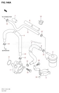 DF115T From 11501F-371001 (E03)  2003 drawing FUEL PUMP (K1,K2,K3,K4,K5,K6)