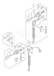 DF 25 V-Twin drawing Switch Remote Control