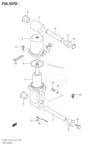 DF115AZ From 11503Z-310001 (E01 E40)  2013 drawing TRIM CYLINDER (DF115AT:E40)