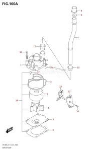 DF200A From 20003F-340001 (E11 E40)  2023 drawing WATER PUMP