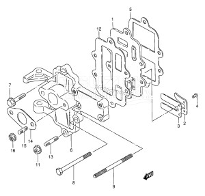 DT8S From 0801-634102 ()  1986 drawing REED VALVE (DT5 ~MODEL:94)