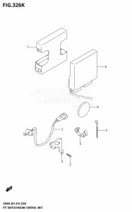 DF40A From 04004F-410001 (E34-Italy)  2014 drawing PTT SWITCH /​ ENGINE CONTROL UNIT (DF60AQH:E40)