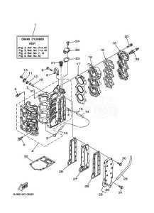 30DEHOL drawing CYLINDER--CRANKCASE