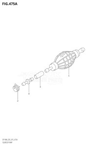 14003Z-510001 (2005) 140hp E03-USA (DF140AZ) DF140AZ drawing SQUEEZE PUMP