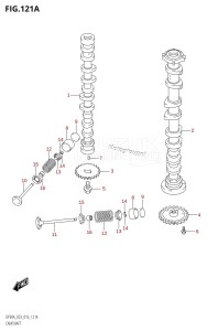 DF70A From 07003F-610001 (E03)  2016 drawing CAMSHAFT (DF70A:E03)