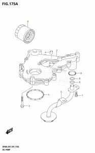 DF60A From 06003F-910001 (E01 E40)  2019 drawing OIL PUMP