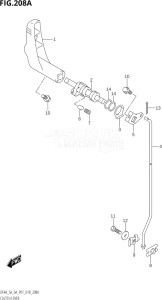 00503F-810001 (2018) 5hp P01-Gen. Export 1 (DF5A) DF5A drawing CLUTCH LEVER