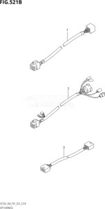 02504F-140001 (2021) 25hp P01-Gen. Export 1 (DF25A   DF25AR   DF25AT   DF25ATH   DT25K) DF25A drawing OPT:HARNESS (022,023)