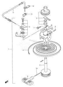 DT8S From 0801-351001 ()  1993 drawing STARTER (~MODEL:94)