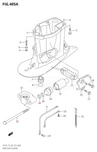 DF175Z From 17502Z-310001 (E01 E40)  2013 drawing DRIVE SHAFT HOUSING