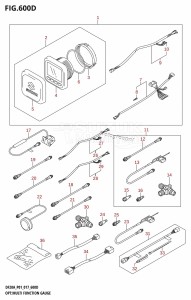 DF20A From 02002F-710001 (P01 P40)  2017 drawing OPT:MULTI FUNCTION GAUGE (DF15AT:P01)