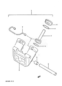 DT140 From 14002-300001 till 305081 ()  1983 drawing TRIM CYLINDER