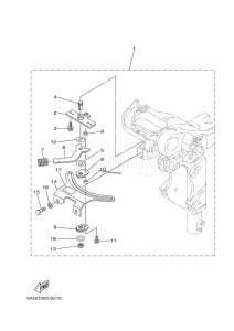 F15CEH drawing TILLER-HANDLE