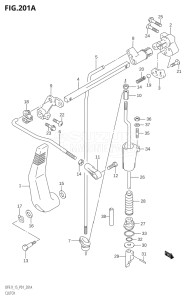 00992F-680001 (2006) 9.9hp P01-Gen. Export 1 (DF9.9K6  DF9.9RK6) DF9.9 drawing CLUTCH