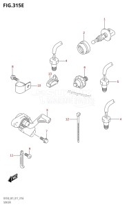 DF225T From 22503F-710001 (E01 E40)  2017 drawing SENSOR (DF225T:E01)