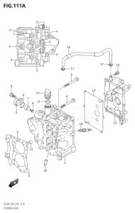 00995F-510001 (2005) 9.9hp P03-U.S.A (DF9.9B  DF9.9BR  DF9.9BT  DF9.9BTH) DF9.9B drawing CYLINDER HEAD