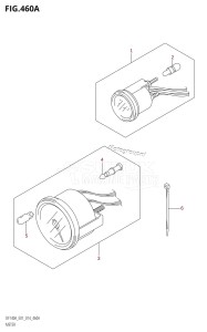 DF140A From 14003F-410001 (E01 E40)  2014 drawing METER (DF100AT:E01)