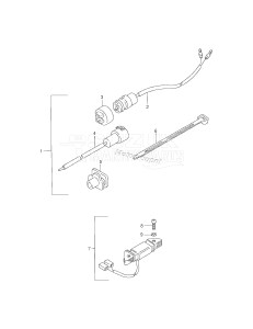 DT4 From 00402-151001 ()  2001 drawing OPTIONAL : RECEPTACLE SET