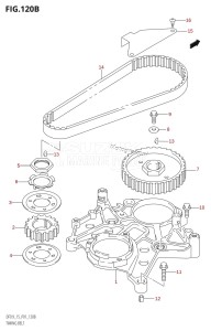 DF9.9 From 00992F-780001 (P01)  2007 drawing TIMING BELT (K5,K6,K7,K8,K9,K10,011)