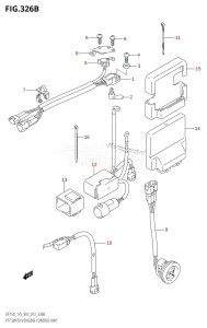 DF175T From 17502F-210001 (E03)  2012 drawing PTT SWITCH /​ ENGINE CONTROL UNIT (DF150Z:E03)