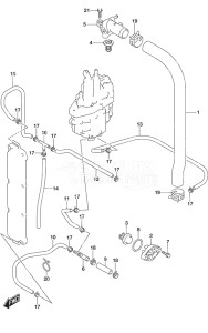 Outboard DF 140A drawing Thermostat