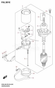 DF30A From 03003F-610001 (P03)  2016 drawing STARTING MOTOR (DF25AQ:P03)