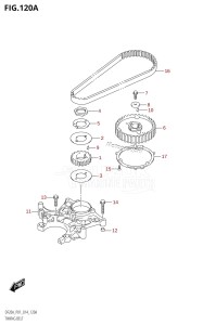 DF20A From 02002F-410001 (P01)  2014 drawing TIMING BELT