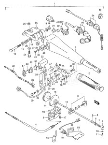 DT85TC From 8501-011001 ()  1991 drawing OPTIONAL : HANDLE