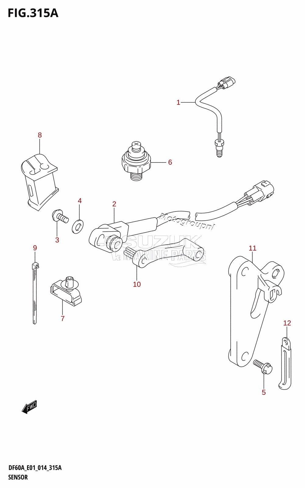 SENSOR (DF40A:E01)