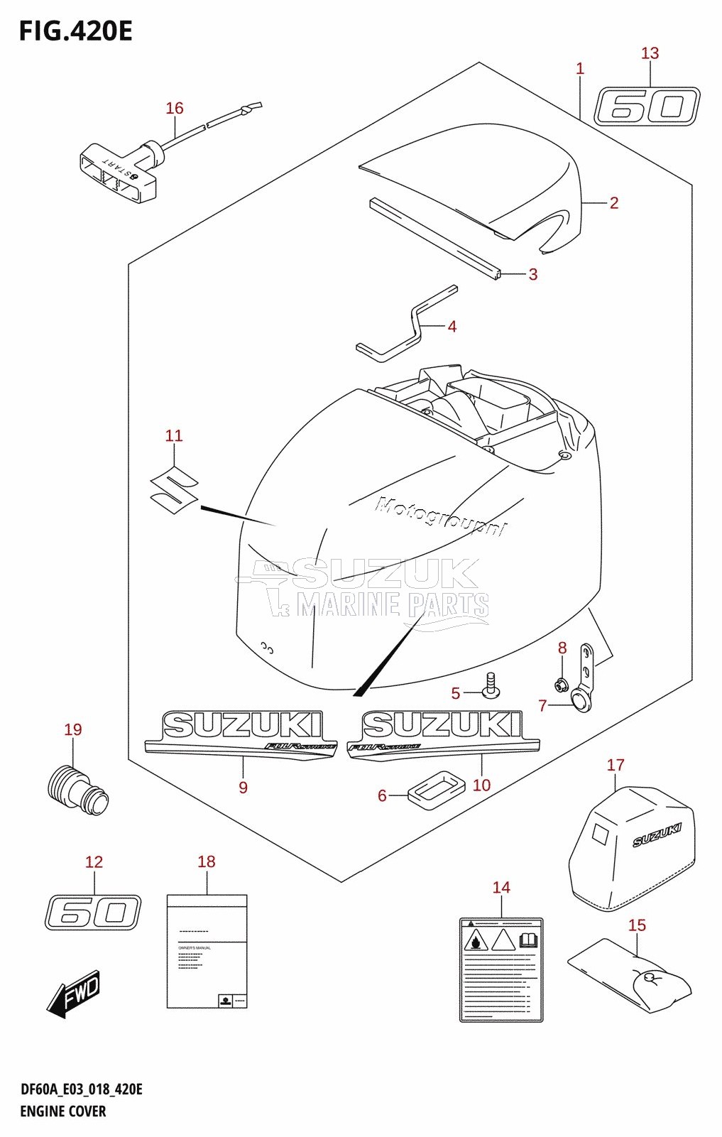 ENGINE COVER (DF60AVT)