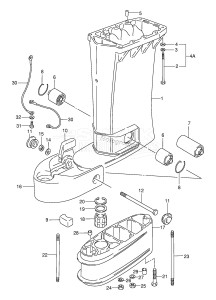 DT85T From 8501-971001 ()  1999 drawing DRIVESHAFT HOUSING (TC)