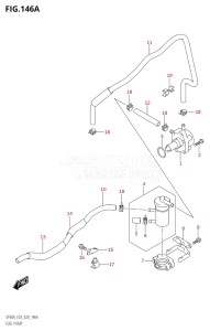 04003F-040001 (2020) 40hp E03-USA (DF40A) DF40A drawing FUEL PUMP