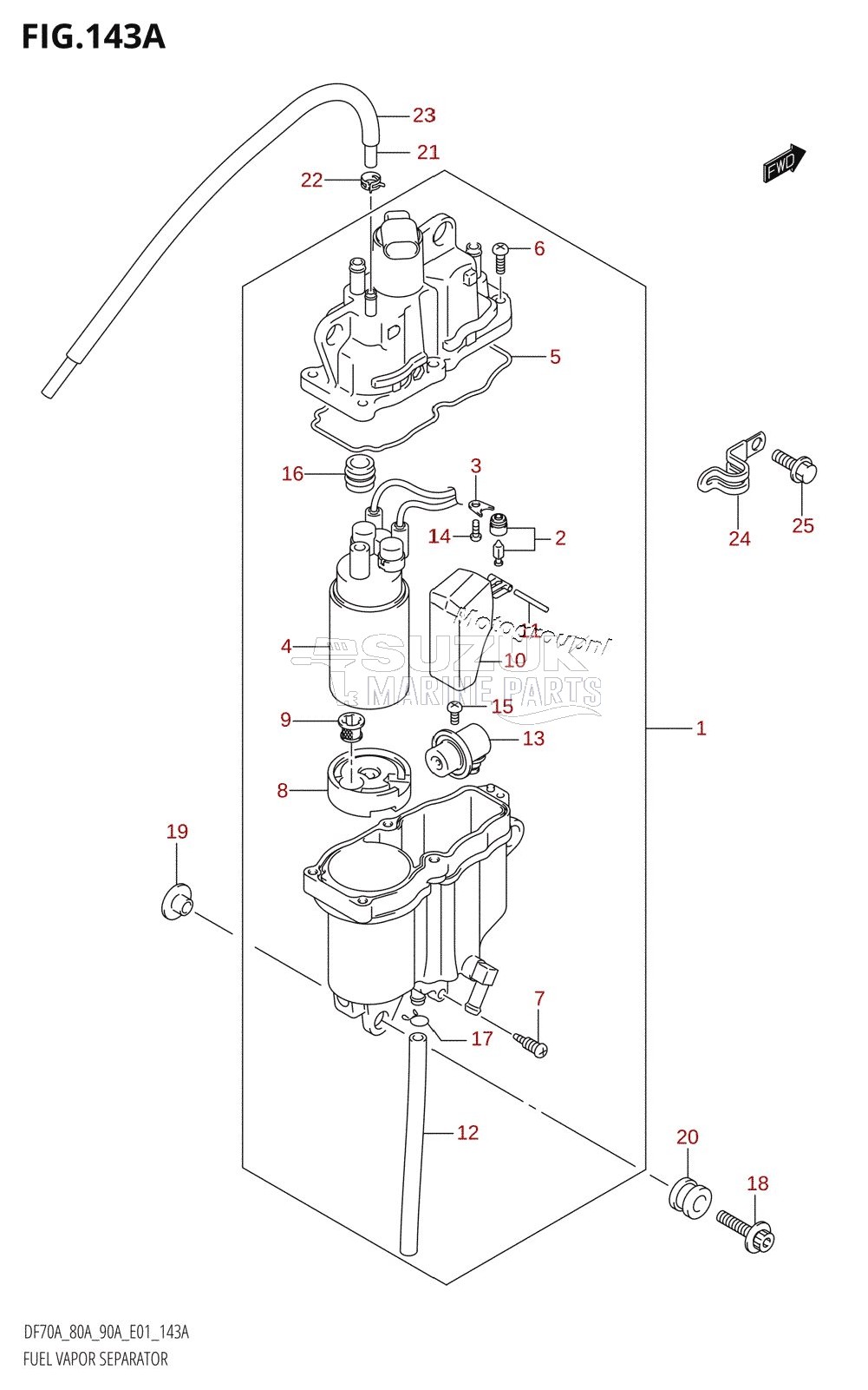 FUEL VAPOR SEPARATOR