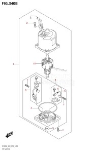 DF250ST From 25004F-810001 (E03)  2018 drawing PTT MOTOR (L-TRANSOM)