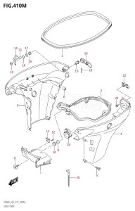 04004F-710001 (2017) 40hp E34-Italy (DF40AST) DF40A drawing SIDE COVER (DF60ATH:E40)