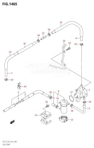 DF175Z From 17502Z-410001 (E01 E40)  2014 drawing FUEL PUMP (DF175ZG:E40)