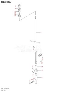 DF40 From 04001F-421001 (E03)  2004 drawing SHIFT ROD