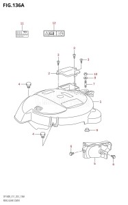 DF115BT From 11506F-240001 (E11 E40)  2022 drawing RING GEAR COVER (022)