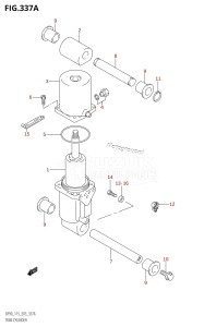 DF115T From 11502F-010001 (E03)  2010 drawing TRIM CYLINDER