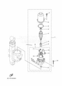 T60TLRD drawing POWER-TILT-ASSEMBLY-2