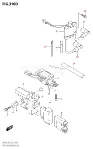 DF8A From 00801F-710001 (P03)  2017 drawing RECTIFIER /​ IGNITION COIL (DF9.9AR:P03)