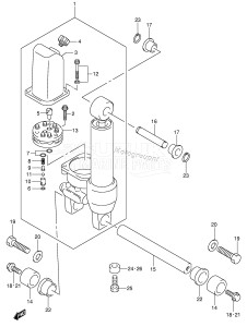 DF25T From 02501F-151001 ()  2001 drawing POWER TRIM (TYPE:T)