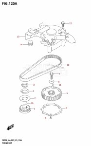 DF30A From 03003F-510001 (P03)  2015 drawing TIMING BELT